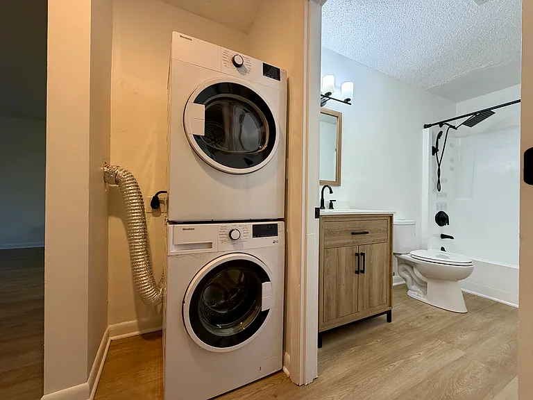 Laundry Outside Bathroom