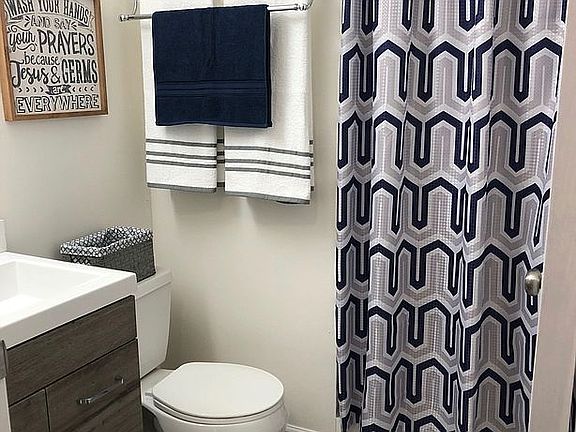 Lower level  bathroom 