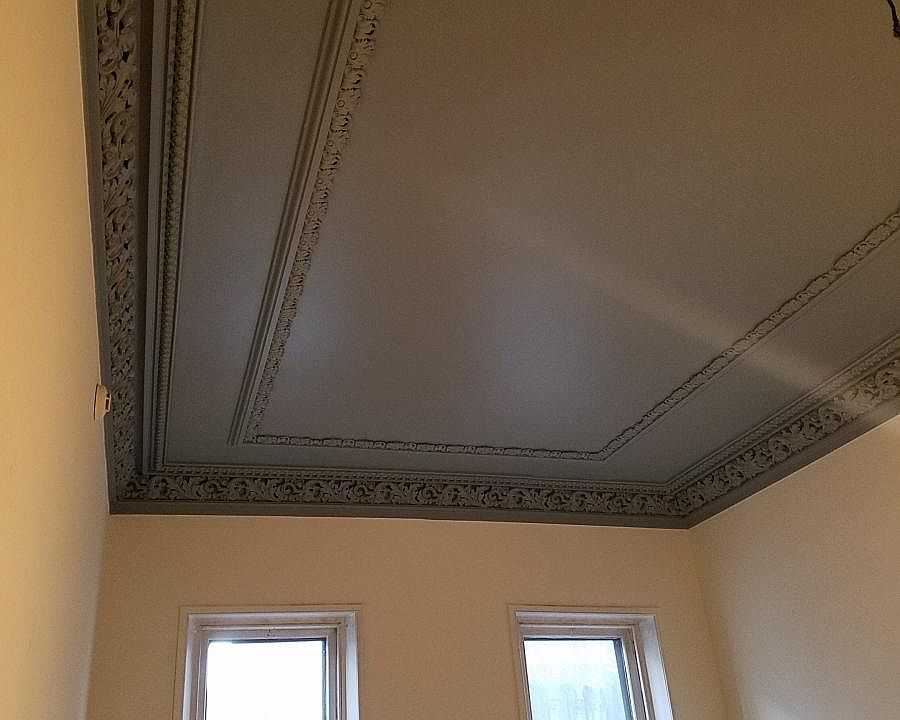 Ceiling w/Original Moldings