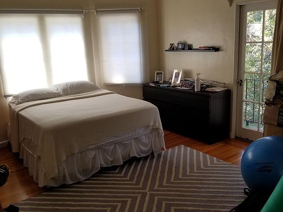 Bedroom with balcony