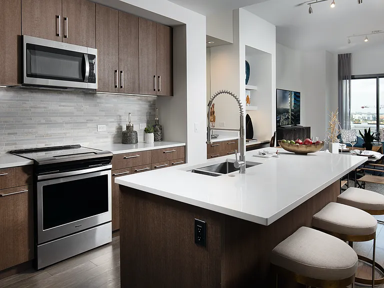 Interior Kitchen with Island