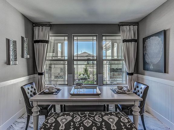 Model Representation - Morning room off enteryway