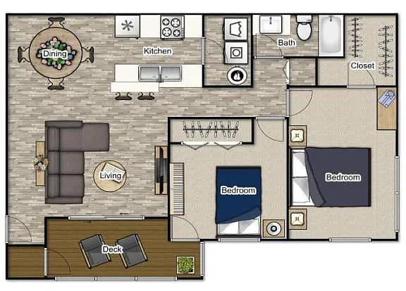 Floor plan The Glenwood
