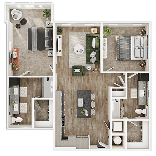 Floor plan B6