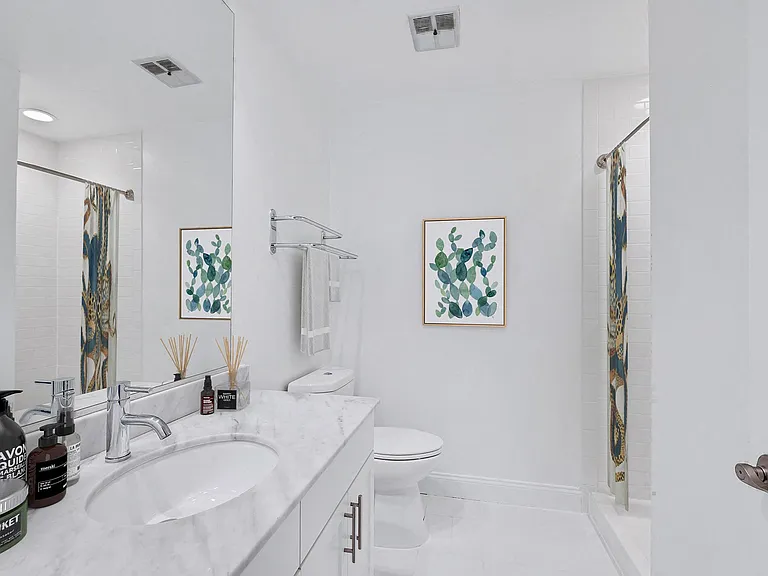 Spa inspired bathroom finishes
