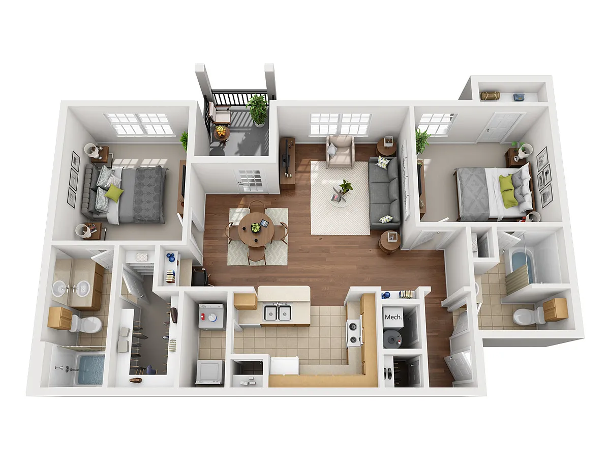 Floor plan B2