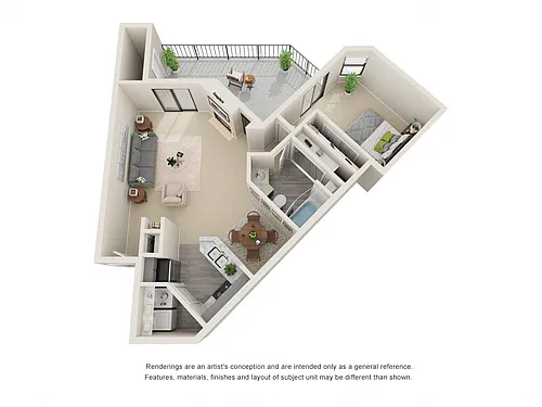 Floor plan A7 - Renovated