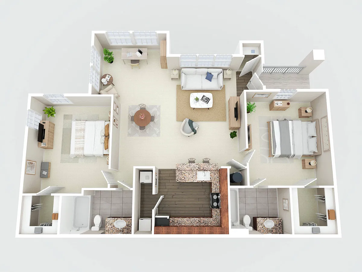 Floor plan White Oak
