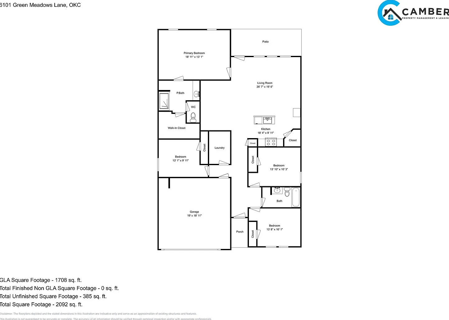 Beautiful and Spacious 4 Bedroom 2 Bath Home in Putnam City Schools — Photo 3