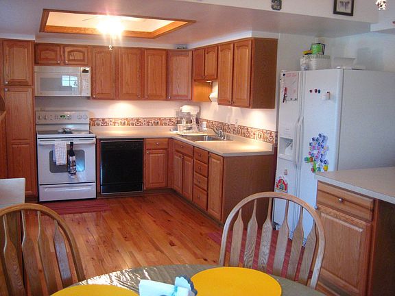 Remodeled Kitchen and Oak Floor