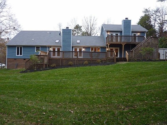 Rear of the home