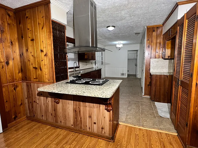 Kitchen front view