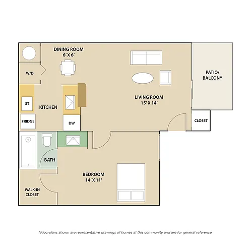 Floor plan The Hampton