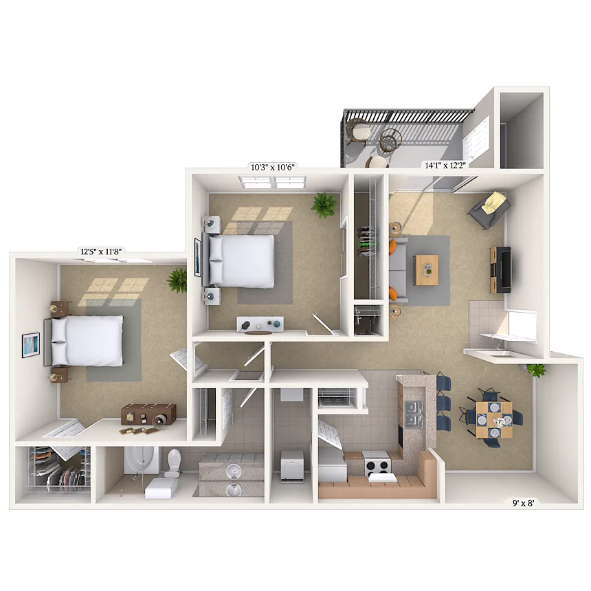 Floor plan The Willow