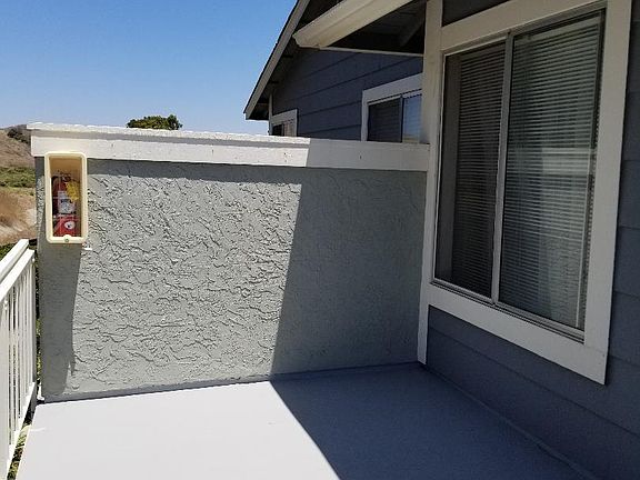 Spacious balcony for an outdoor space
