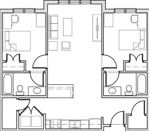 2 Bedroom / 2 Bathroom 2 Bedroom / 2 Bathroom
