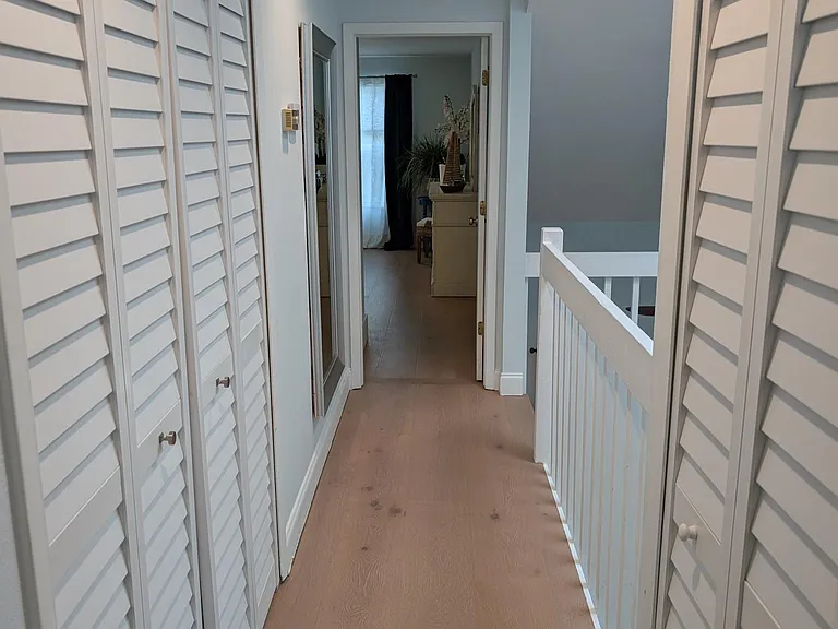 upstairs balcony