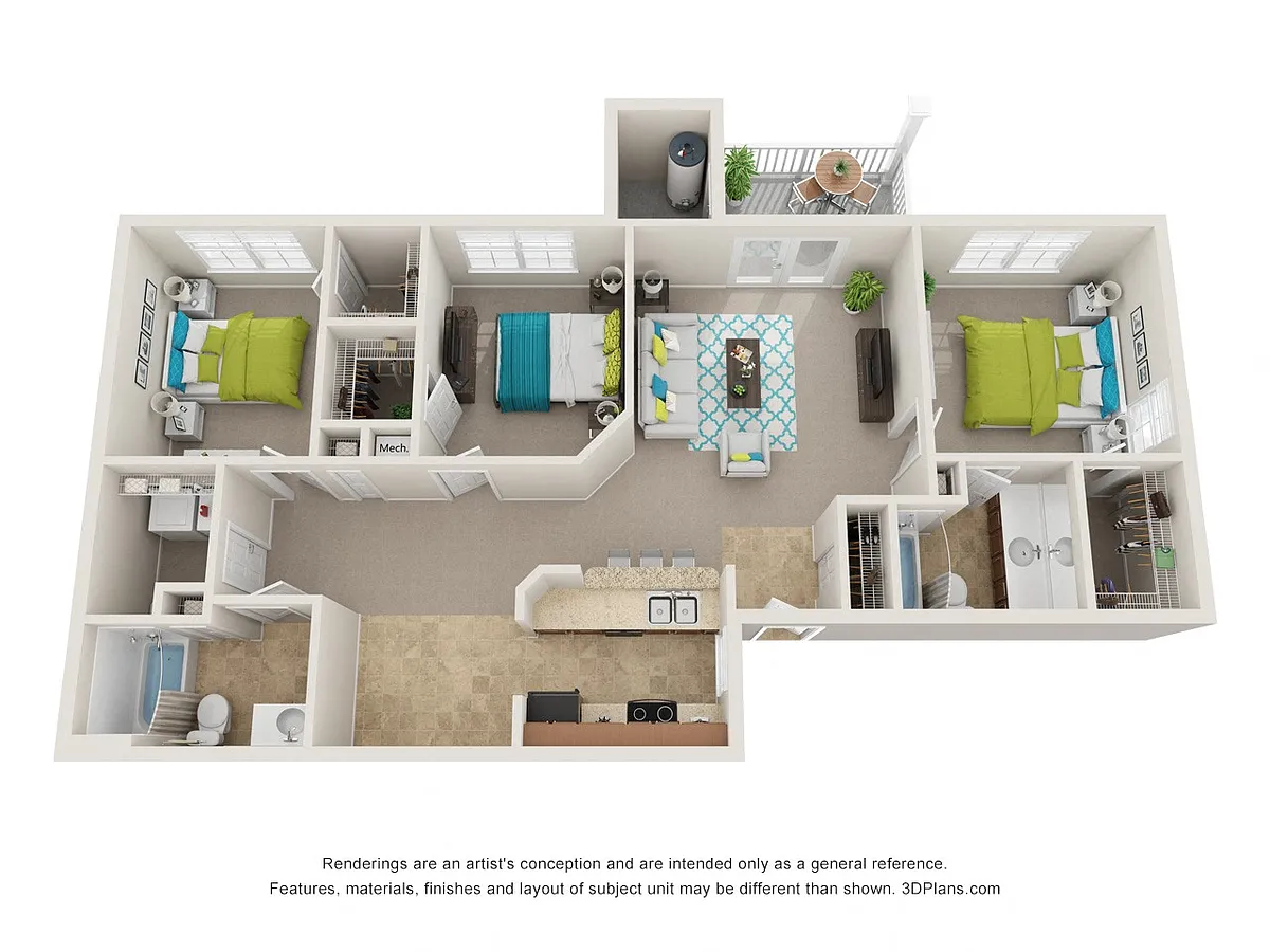 Floor plan The Ocracoke