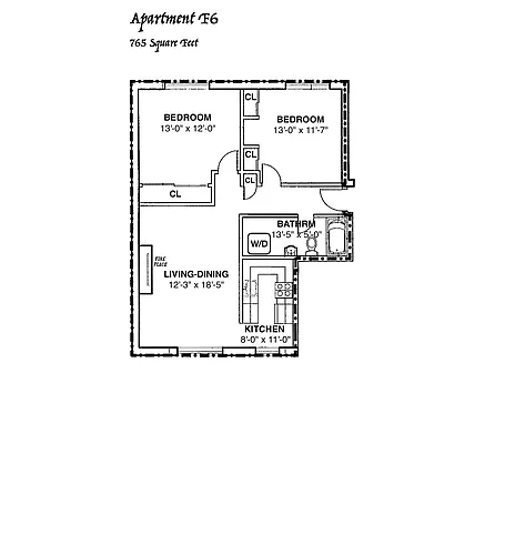 Floor plan F6