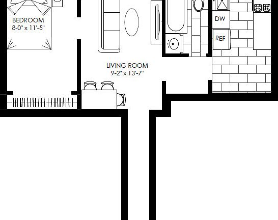 2nd image of 1306 St Nicholas Ave APT 42