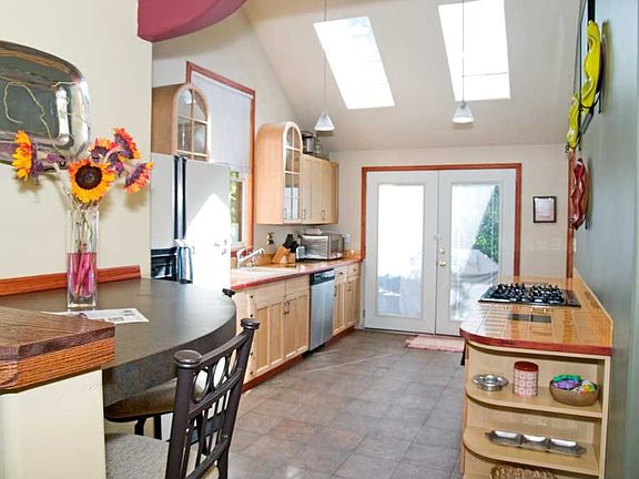 Remodeled kitchen