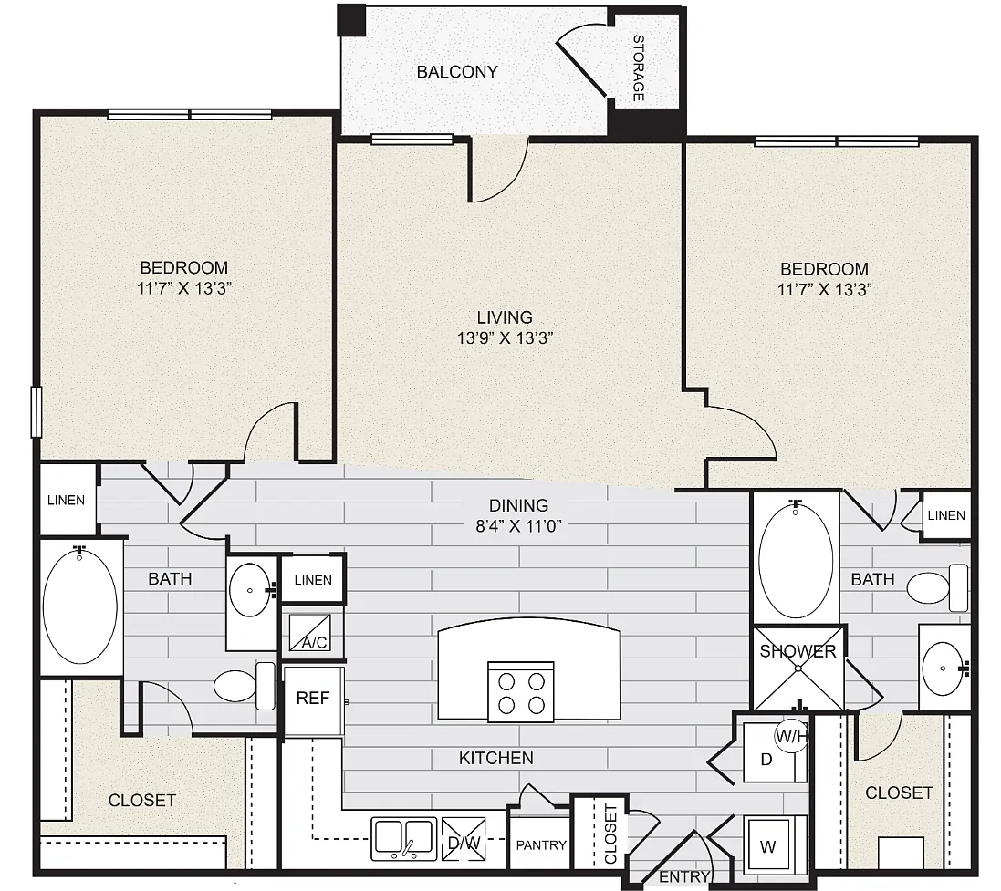 Floor plan B12