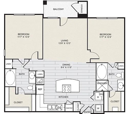 Floor plan B12