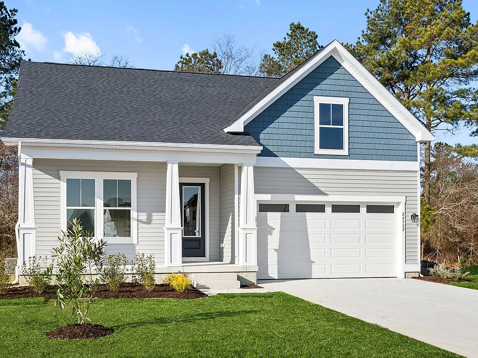 Aloha Single Family Home Design Exterior at Wetherby in Millsboro, DE