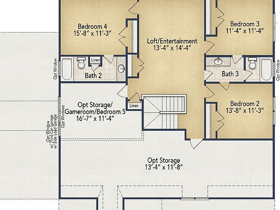 Second Floor Elevation