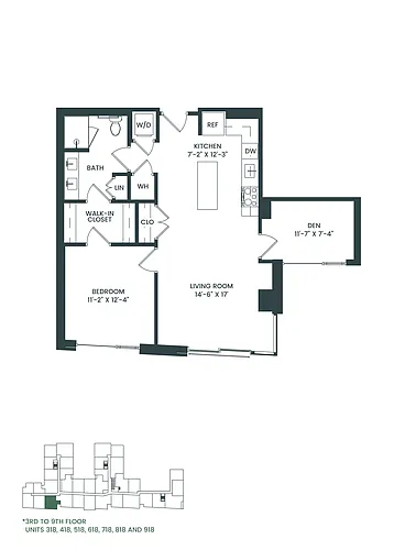 Floor plan B1