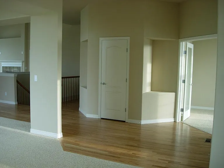 front entry with niches