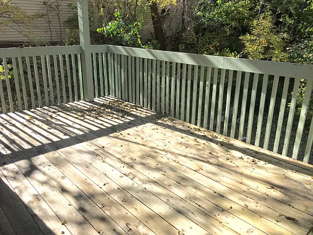 Enjoy the warm weather on your back deck!