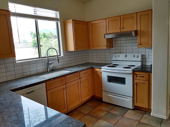 Updated kitchen with granite counter tops