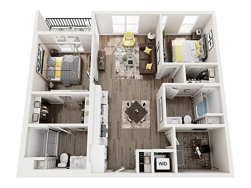 Floor plan B1