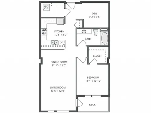 Floor plan A5D