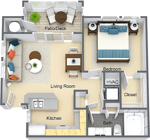 Floor plan Malibu
