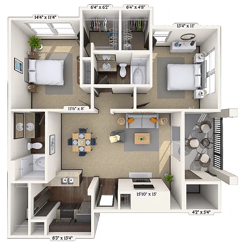 Floor plan 22B
