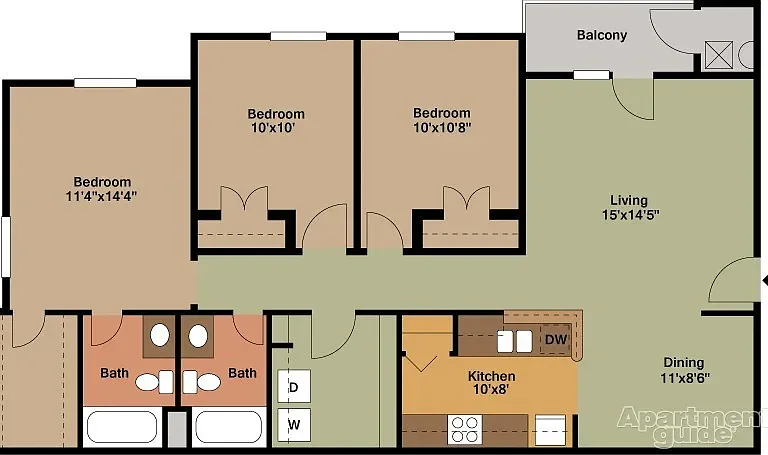 Creekpointe Apartments — Photo 26