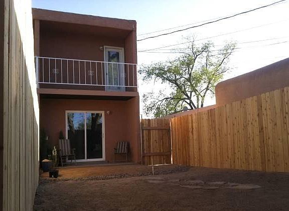 Private fenced yard