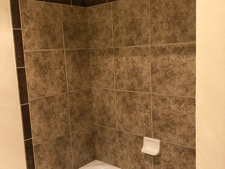 Primary bathroom.