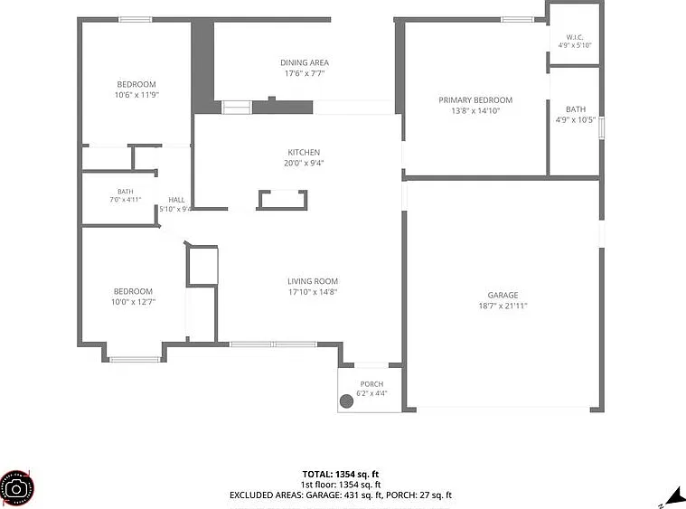 3 bed, 2.0 bath, 1648 sqft, $1,796 — Photo 2