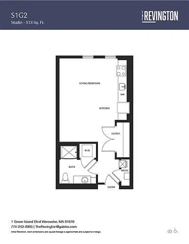 Floor plan S1-G2