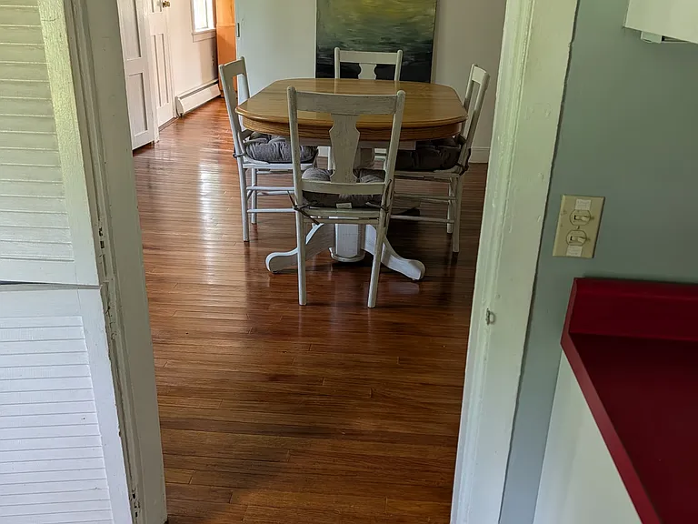 Dining room from the kitchen