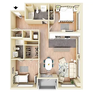 Floor plan K