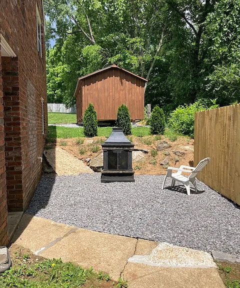 Patio area