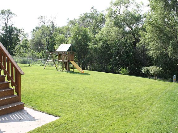 Backs to commons area