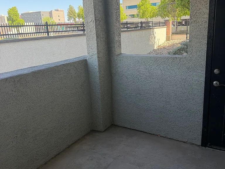 Ground floor Patio with views of Uptown