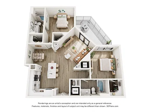 Floor plan B3