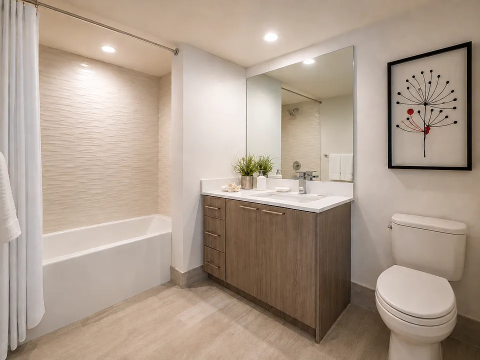 Unit bathroom