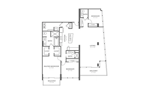 Floor plan C1